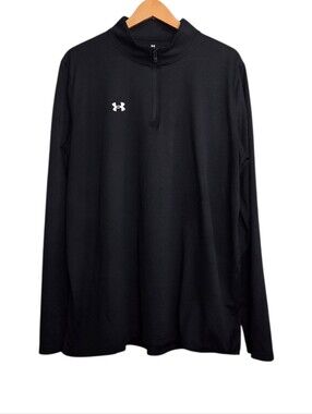 Under Armour Mens UA Tech Team Quarter Zip Men's XL Black
